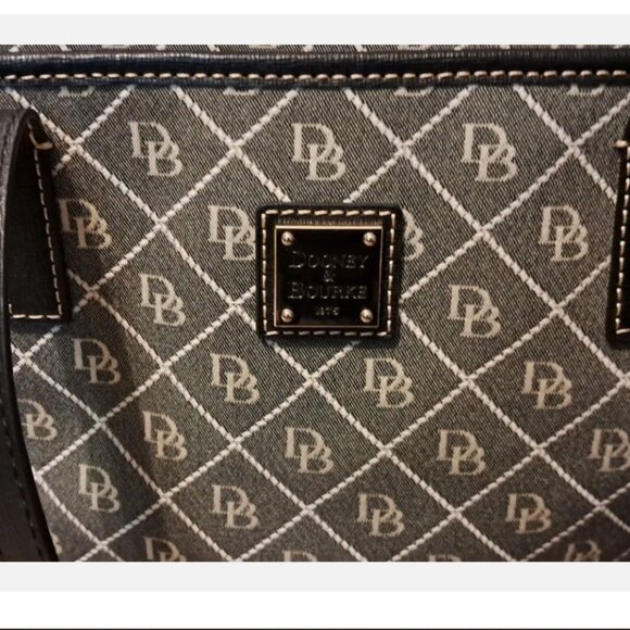 Dooney & Bourke Charleston Tote width 16", height 10" - Picture 6 of 14